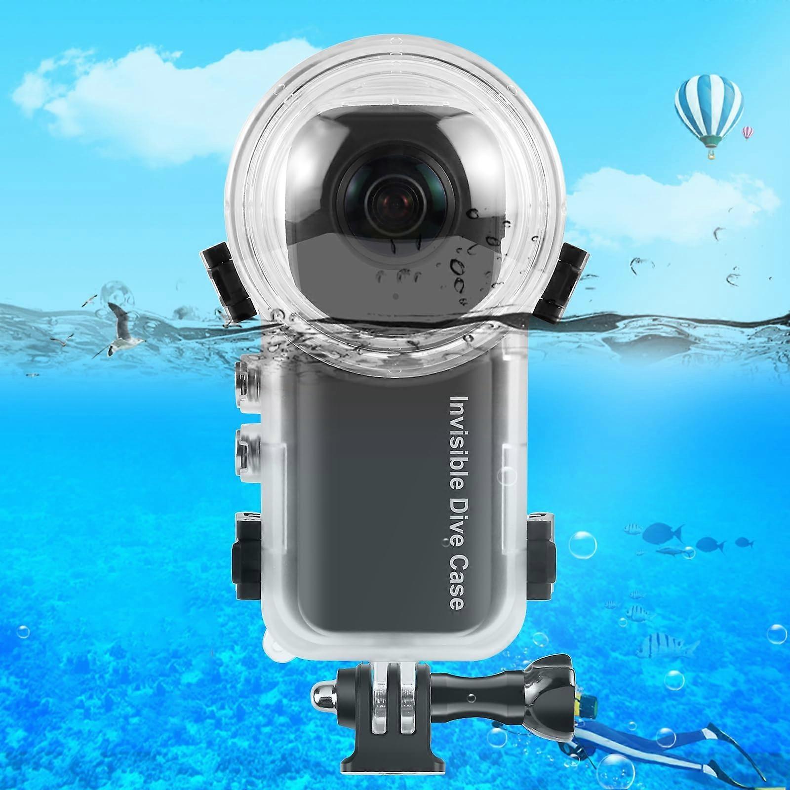 Waterproof Case 50m Dive Housing with Quick Release Mount for Snorkeling and Diving for Insta360 X4