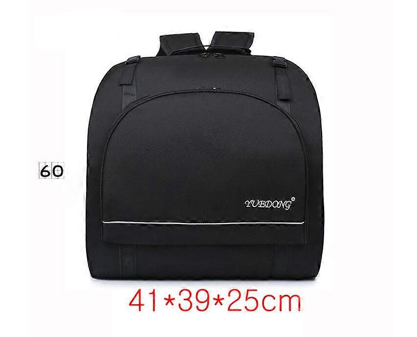 Durable Accordion Bag Piano Squeeze Box Keyboard Instrument Accessories Backpack For 60/80/96/120 Bass Player Storage Adjustable