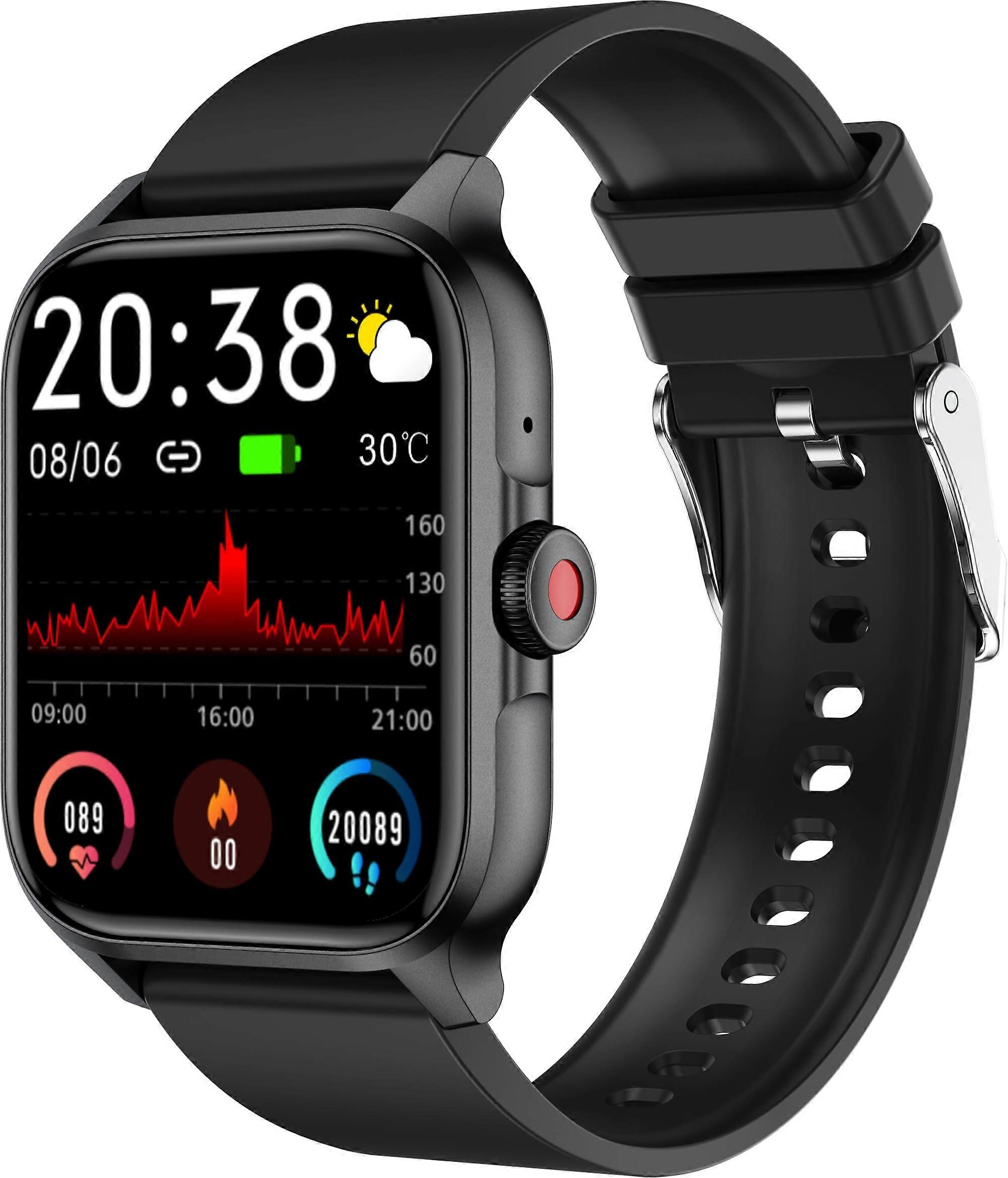 Fitness Tracker with Heart Rate and Blood Pressure Monitor, Smart Watch for Android and iPhone