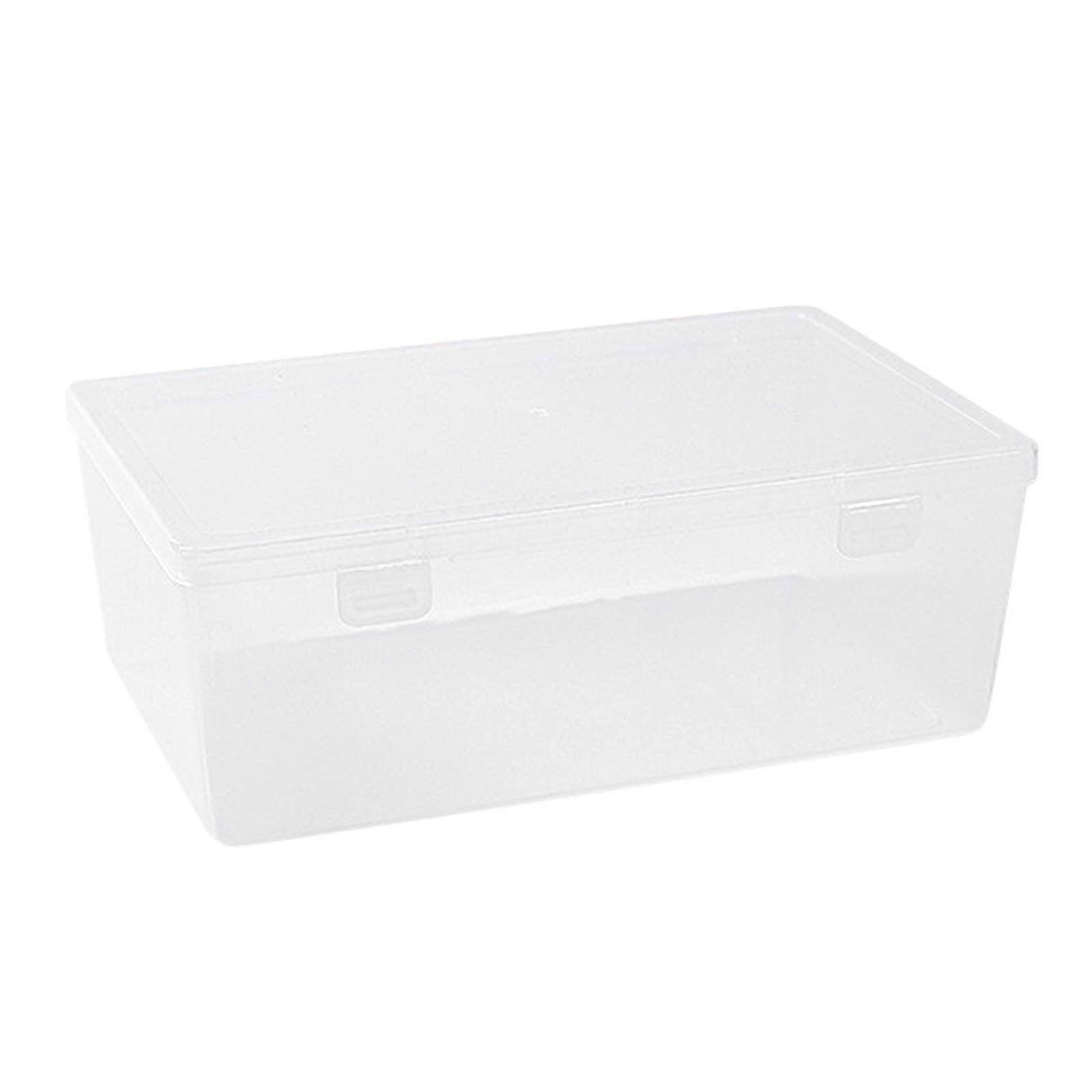Transparent Book Storage Box Sorting And Packaging Book Shelf Storage Box Desktop Children's Picture Book Storage Box.