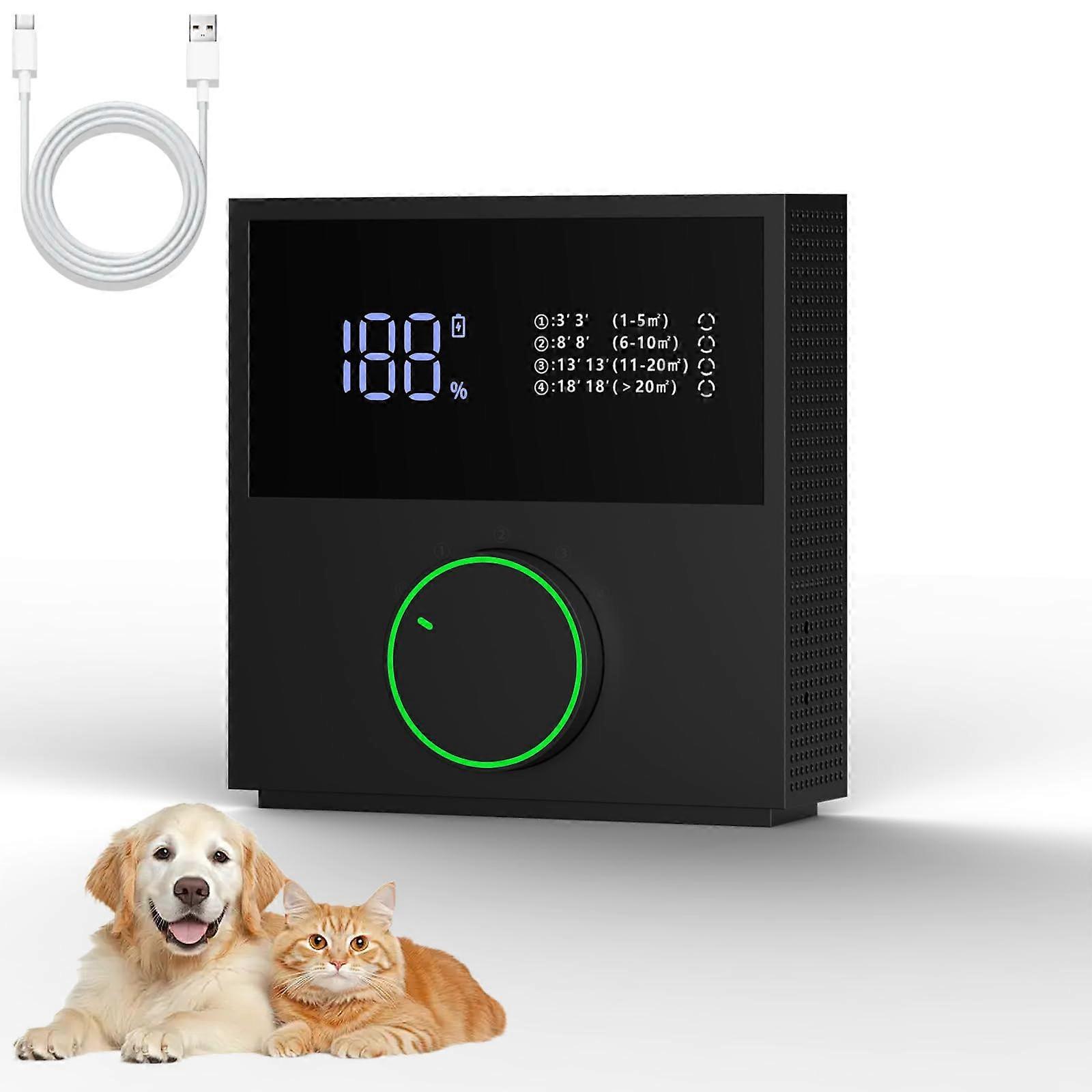 Air Purifier and Ozone Odor Eliminator with Active Oxygen for Rapid Pet Odor Removal, Home Use