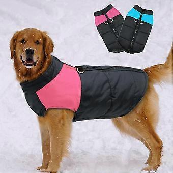 Impermeable Big Dog Vest Jacket Winter Warm Pet Dog Ropa para perros pequeños grandes Cachorro Pug Abrigo Perros Ropa de mascotas 4xl 5xl