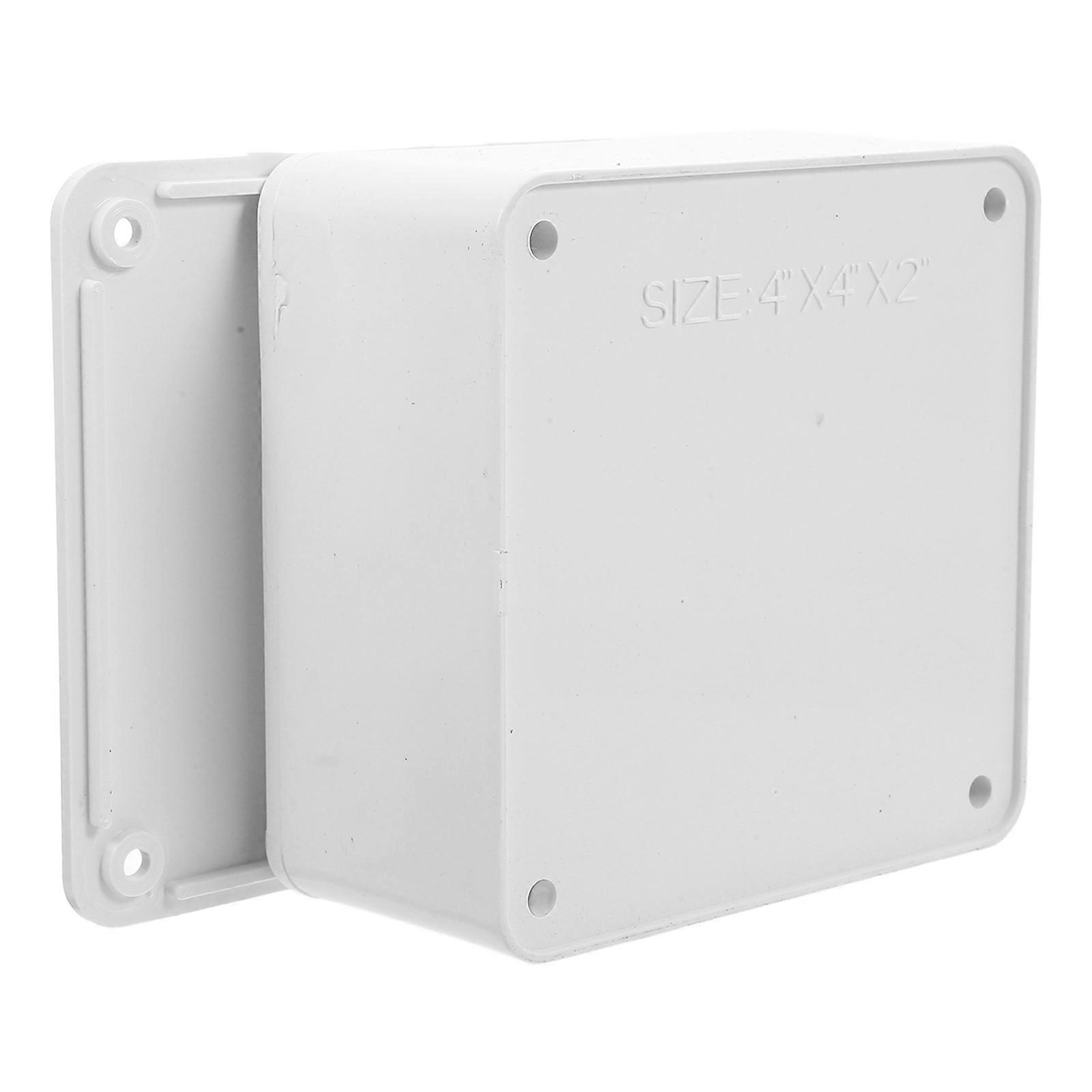PVC Outdoor Electrical Box Plastic Junction Box for Project Wiring