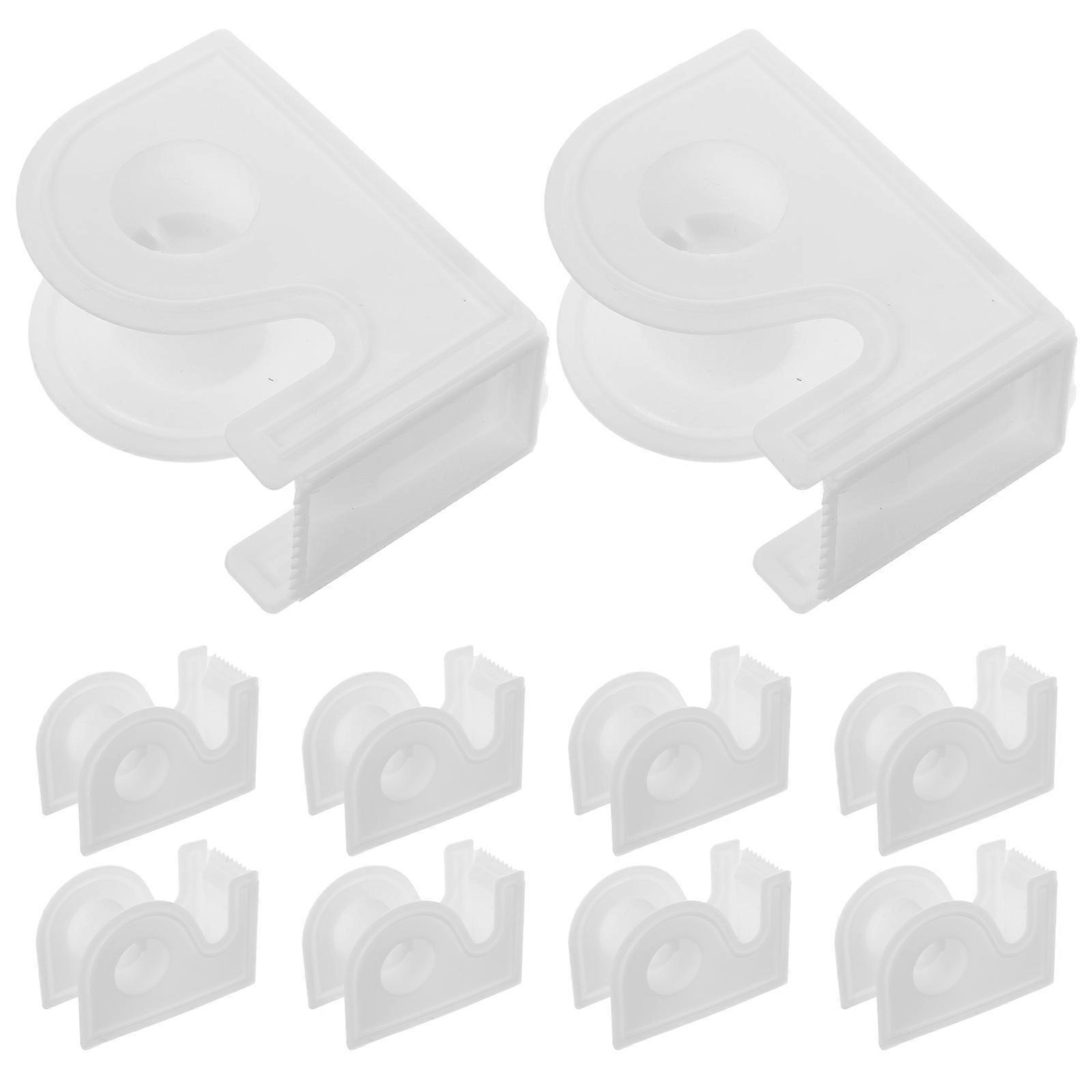 Lash Tape Dispenser Eyelash Tape Cutting Tool Plastic 10Pcs Set