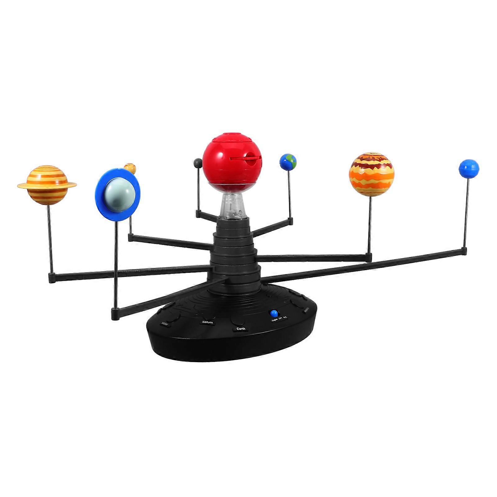 3D Planetary Solar System Model Kit for Learning 1Set with Projector