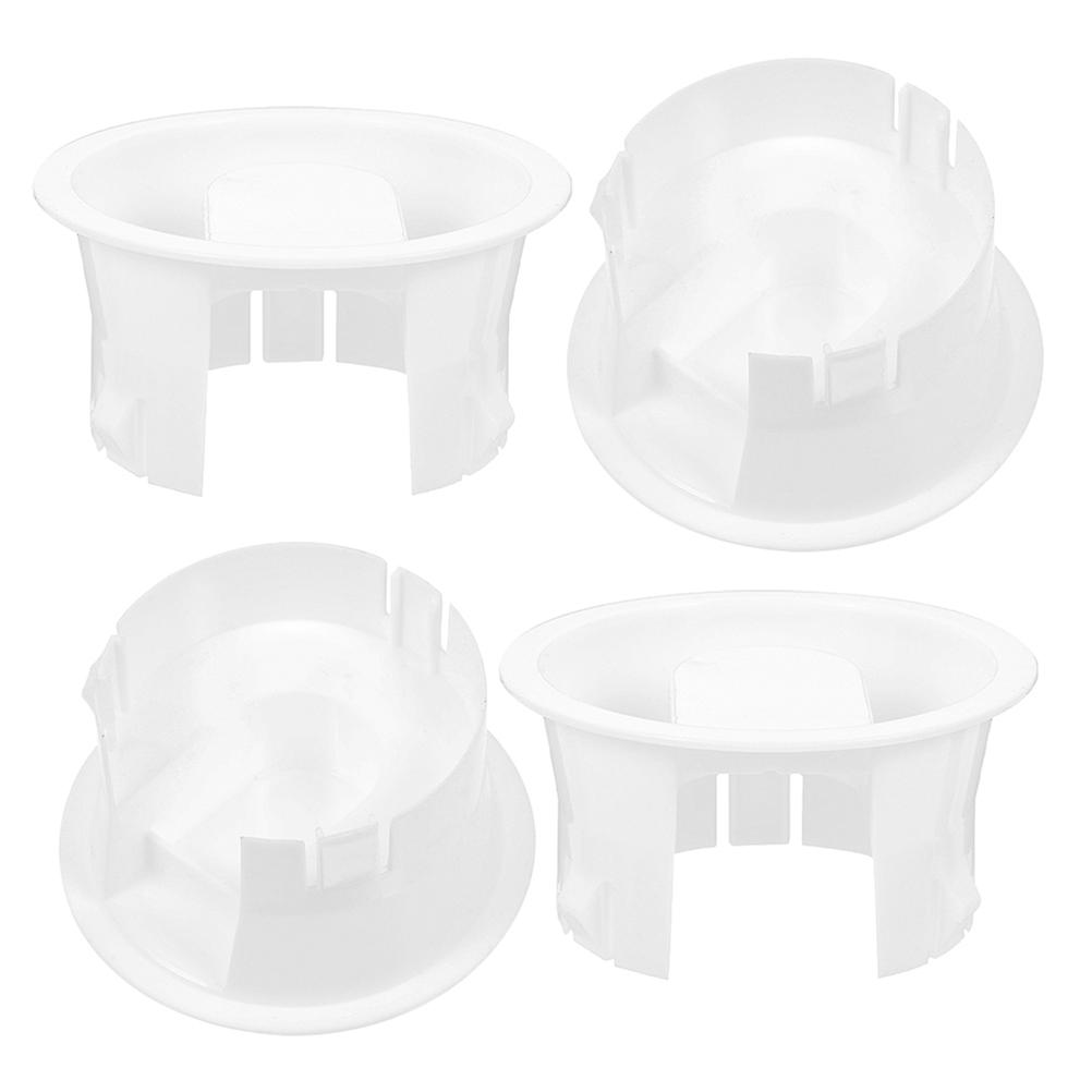 Replacement Beverage Lid for Water Pitcher 4Pcs White Splashproof