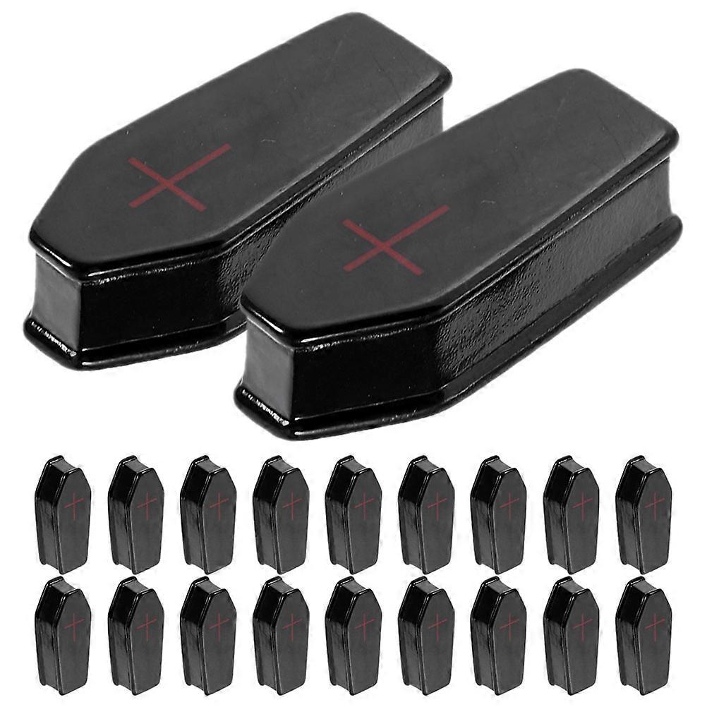 Coffin Decor Resin Halloween Props for 20Pcs Table Decorations