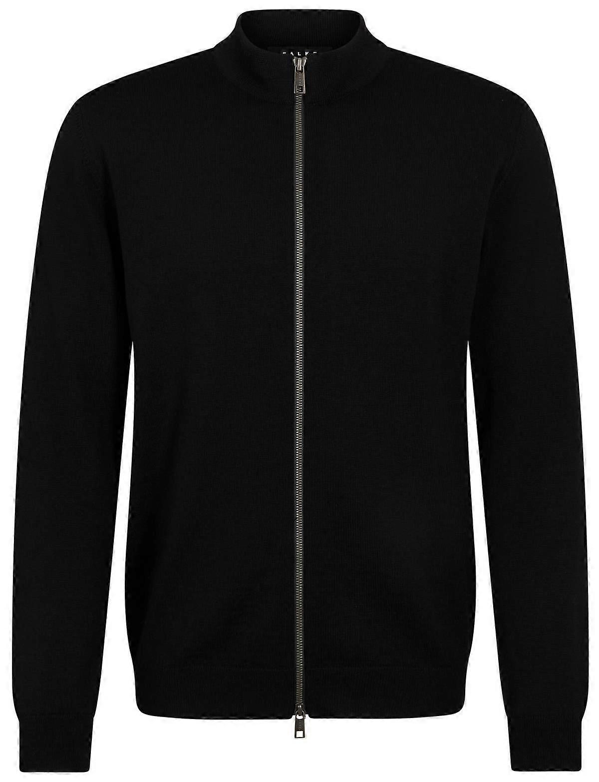 Falke Merino X-Fine Zip Jacket - Black