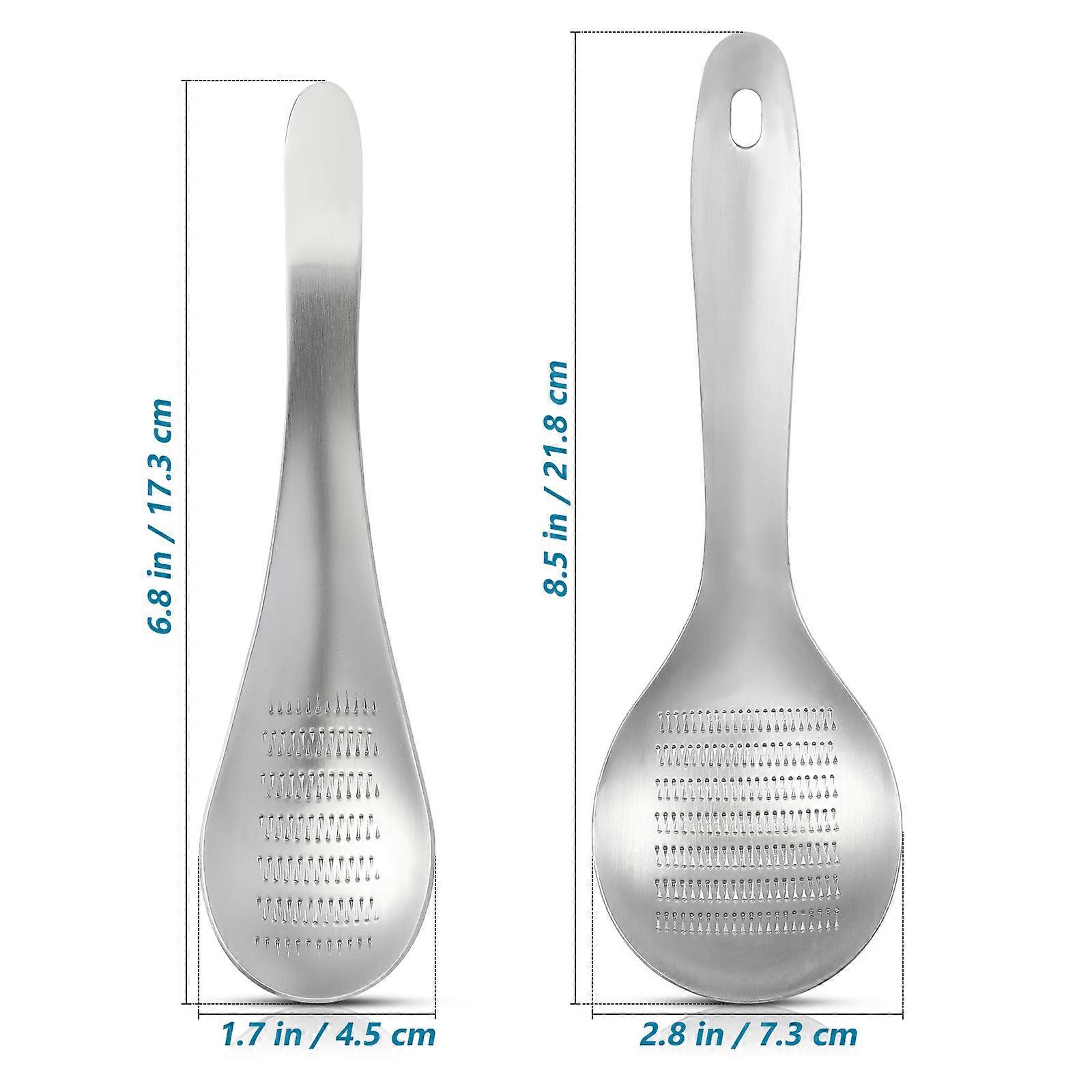 Garlic Ginger Multi-Functional Ginger Spoons for Garlic Grinding 2Pcs