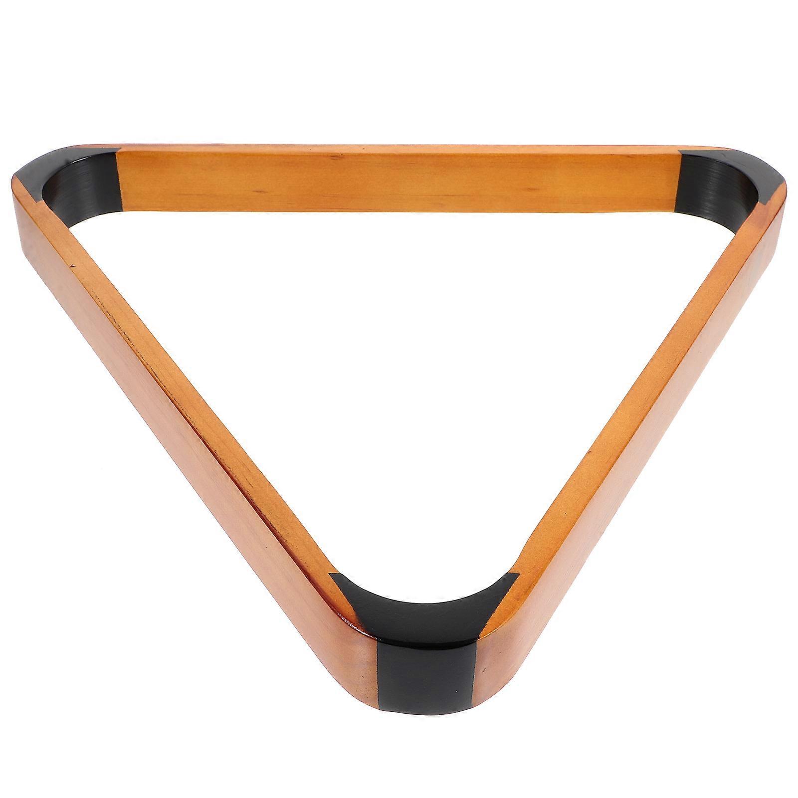 Triangle Billiard Frame for Pool Balls Mini Wooden Billiard Rack
