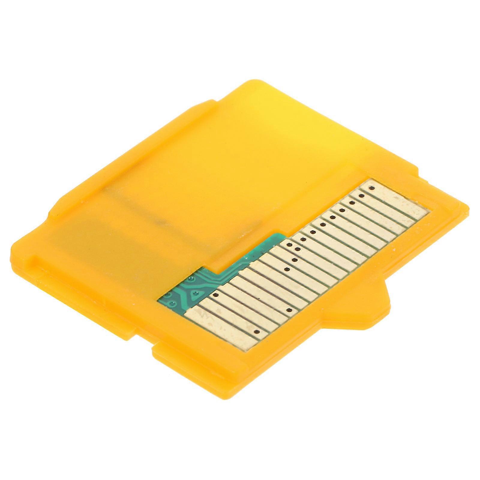 to Insert Adapter Camera Adapter for Card Yellow