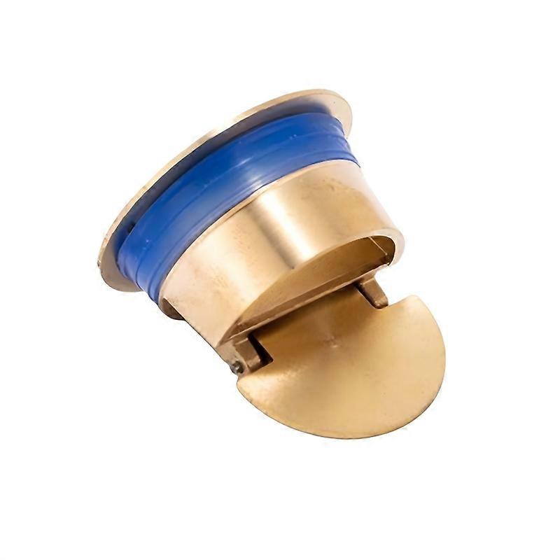 Floor Drain Core with Automatic Odor Prevention and Insectproof Copper Shower Drain 45x42mm