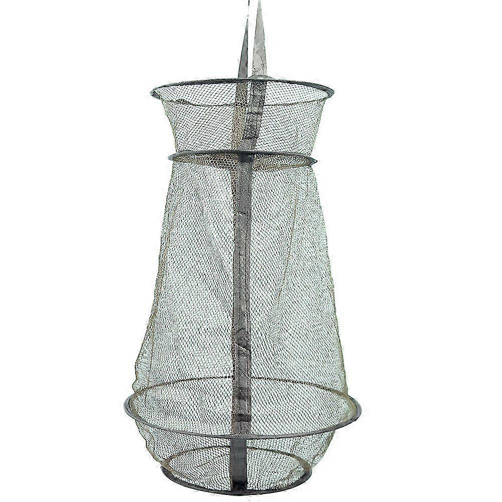 Fishing Net Anti Scratch Round Folding Trap for Outdoor Use