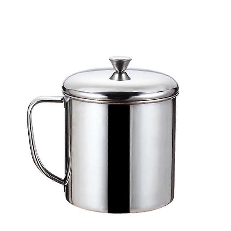 304 Stainless Steel Camping Mug 850ml Rust ScratchResistant Coffee Tea Cup with Handle
