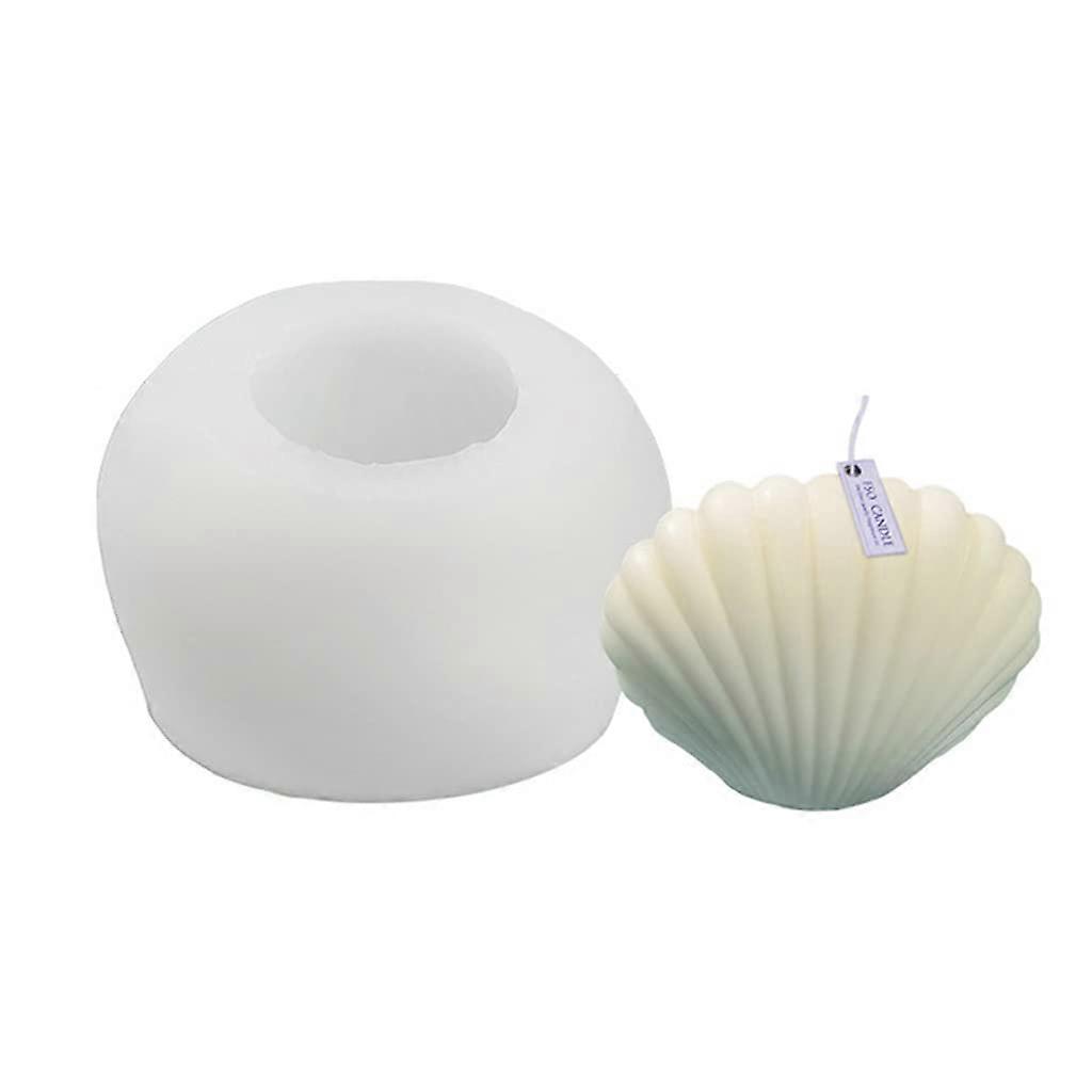 Shell Silicone Soap Mold for Fondant Candy Chocolate Cake Decorating, Flexible Reusable Design
