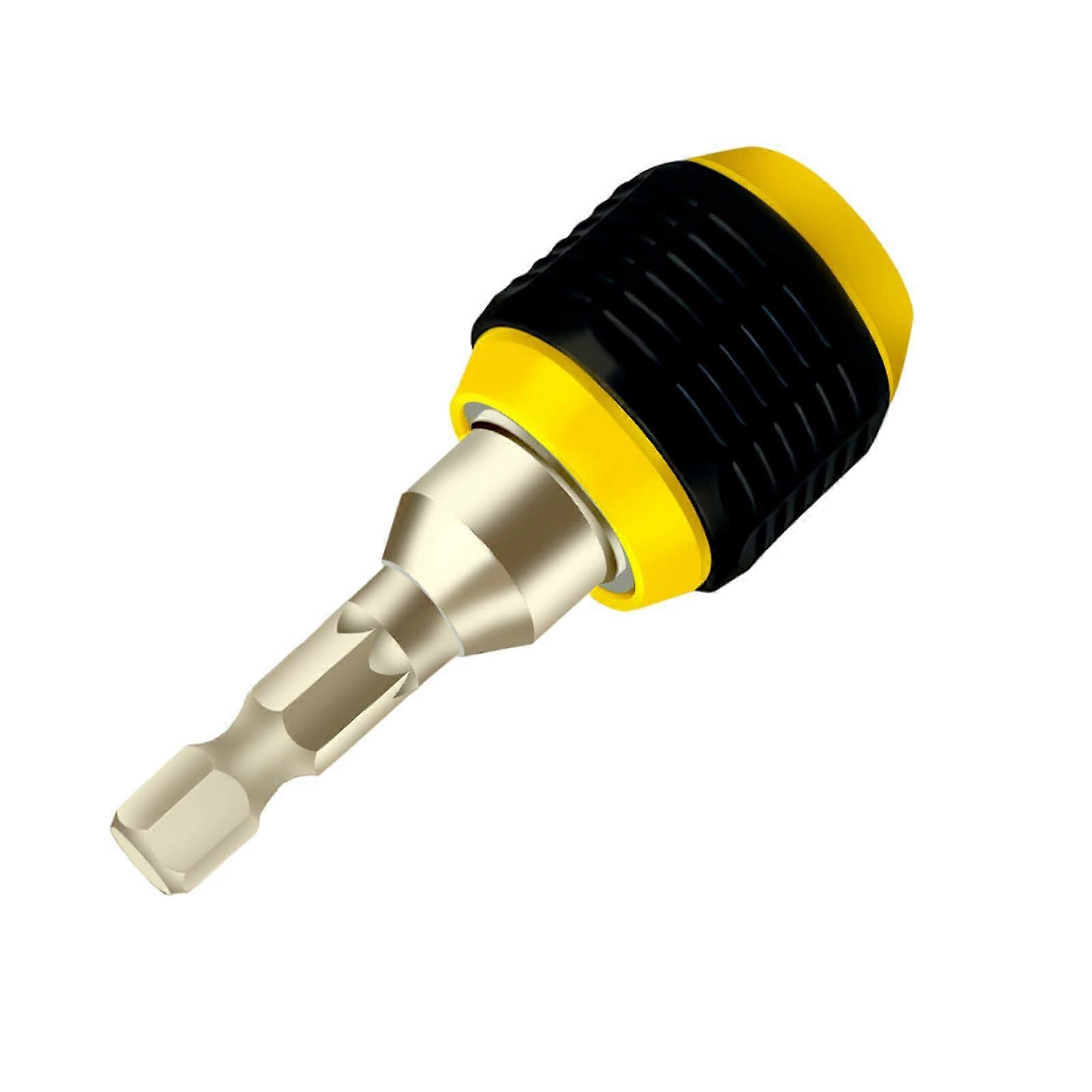 60mm Automatic Locking Hex Shank Bit Holder with Secure Connection for Power Tools