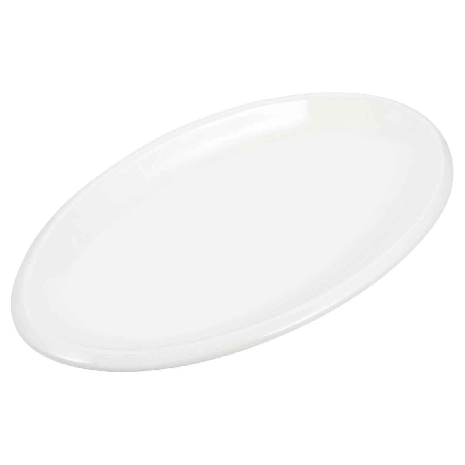 Ceramic Fish Serving Plate for Steamed Fish BBQ and Desserts, Stackable and Durable Tableware