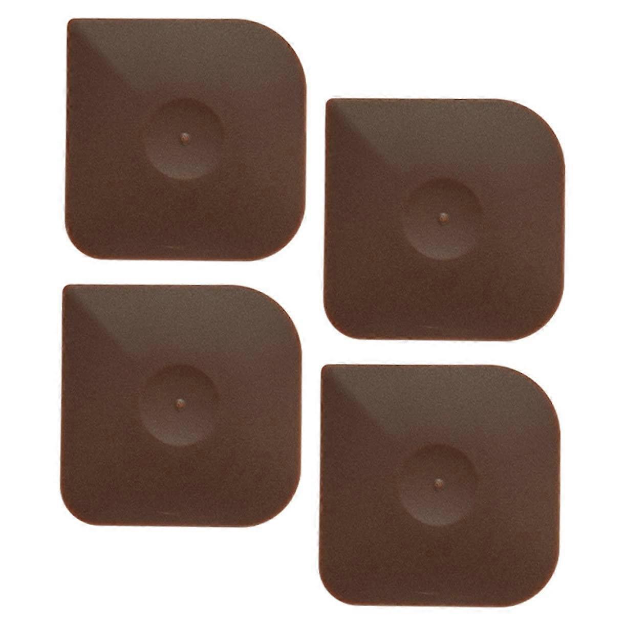 Kitchen Scraper and Pot Scraper Set, Heat Resistant, NonStick, MultiFunctional, 4pcs Durable Tools