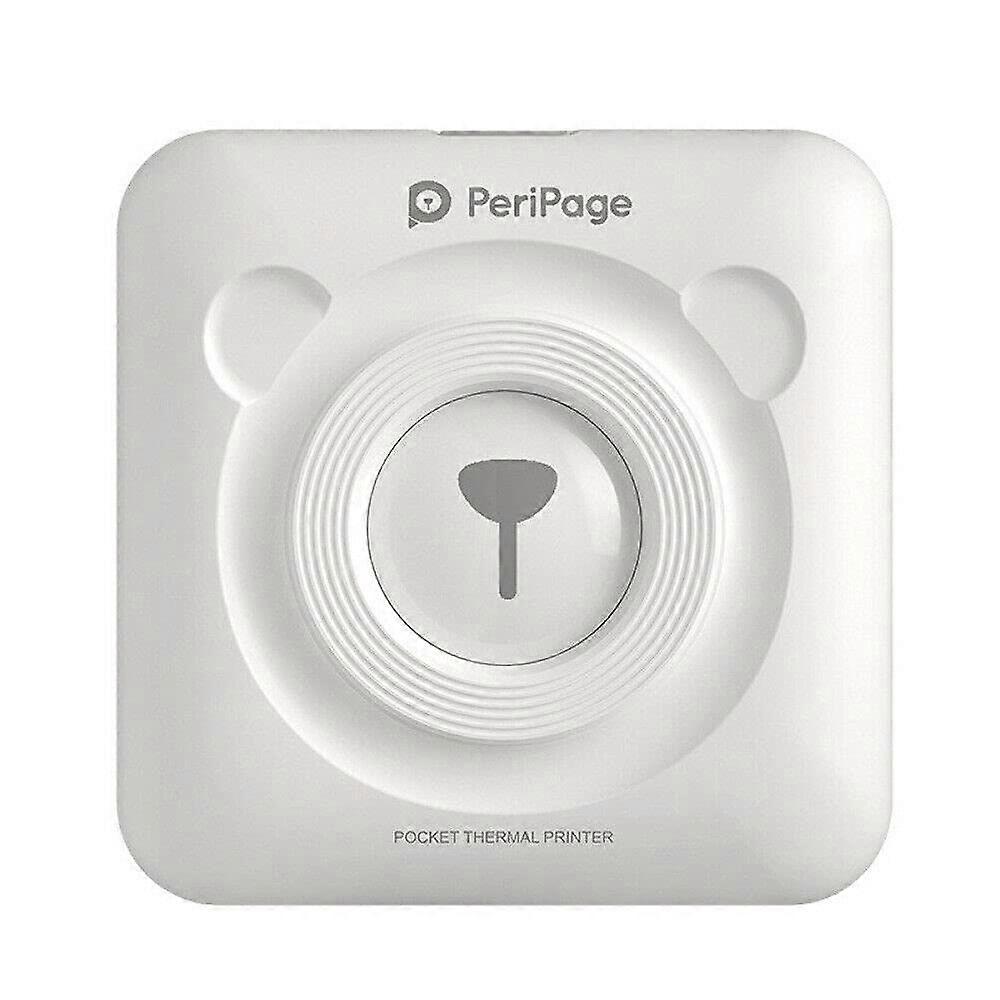 Portable Photo Printer Bluetooth Thermal Printer 203DPI Wireless for Photos Labels Receipts Memos