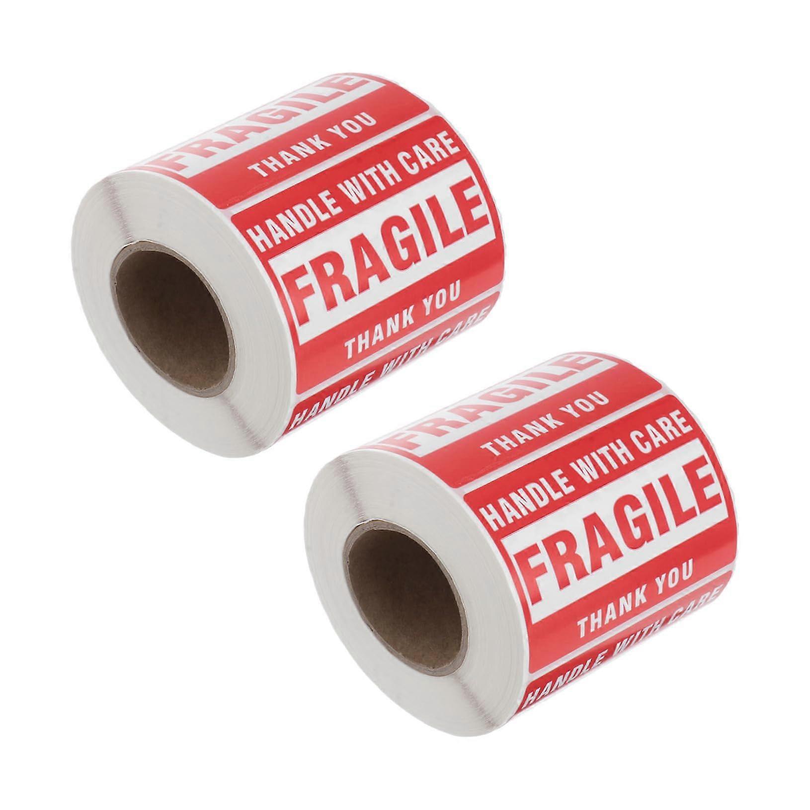 SelfAdhesive Warning Labels with Weatherproof Barcode Stickers for  and Safety, 2 Rolls