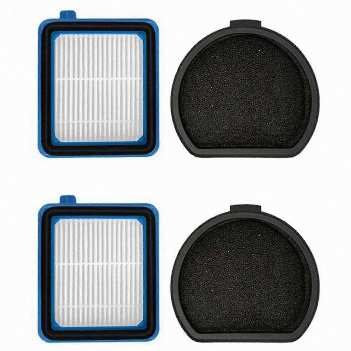 2-Pack Replacement Dust Canister Filters for Air Purifiers, Compatible with Multiple Models