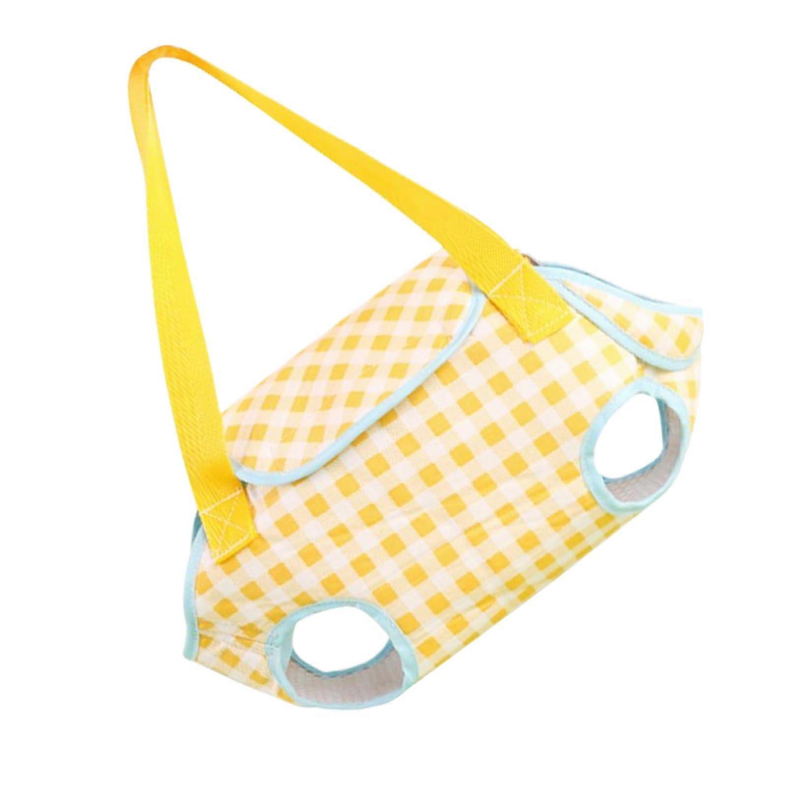 Pet Carrier Cat Sling with Adjustable Straps and Mesh Ventilation, Foldable Bag for Travel Hiking