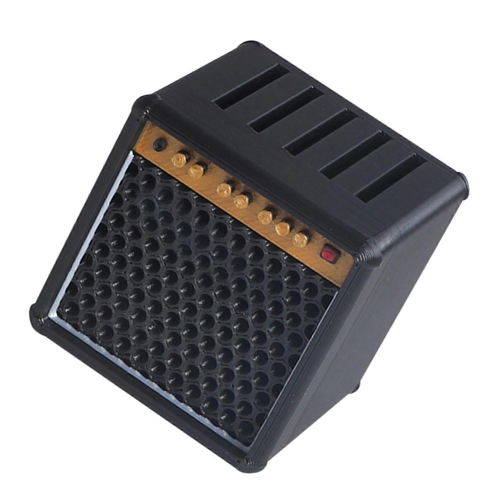 Ukulele Storage Box MultiPartition 3D Printed Organizer for Picks Accessories Home Studio Black