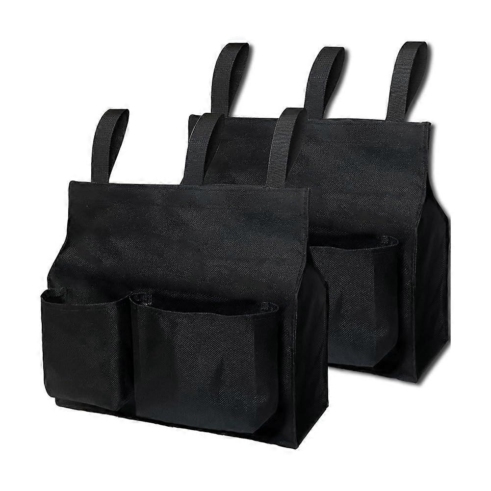Baseball Umpire Ball Bag 2 Pack with Dual Side Pockets for Softball Officials Extra Large Durable