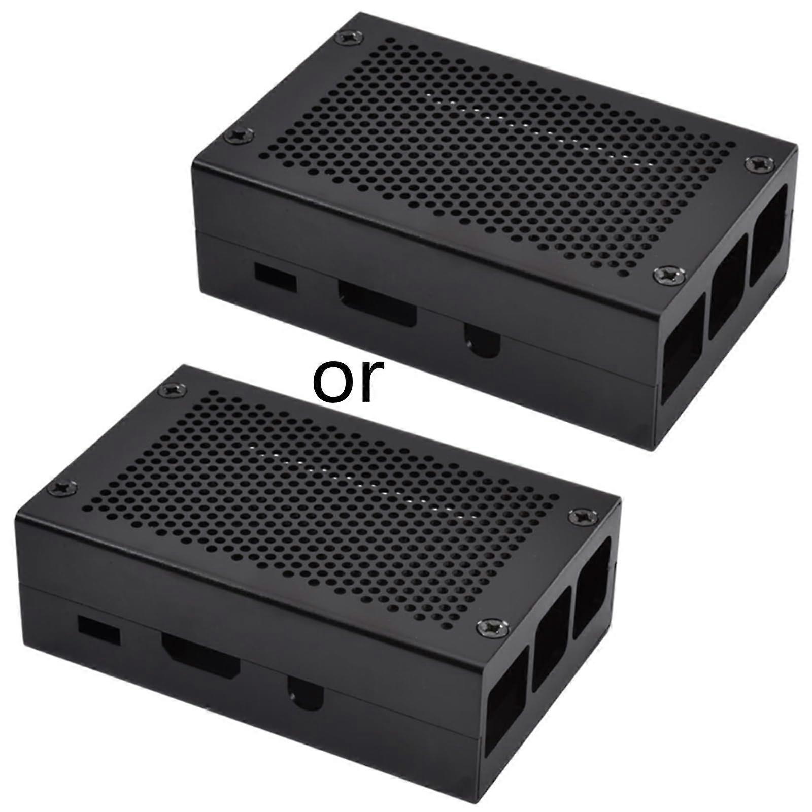 Heat Dissipation Enclosure Aluminum 3Unit Metal Electronics Case with Durable Cooling Design