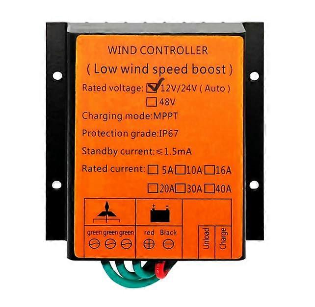 Wind Turbine Charge Controller 8000W MPPT 24V IP67 Waterproof Automatic Battery Charging