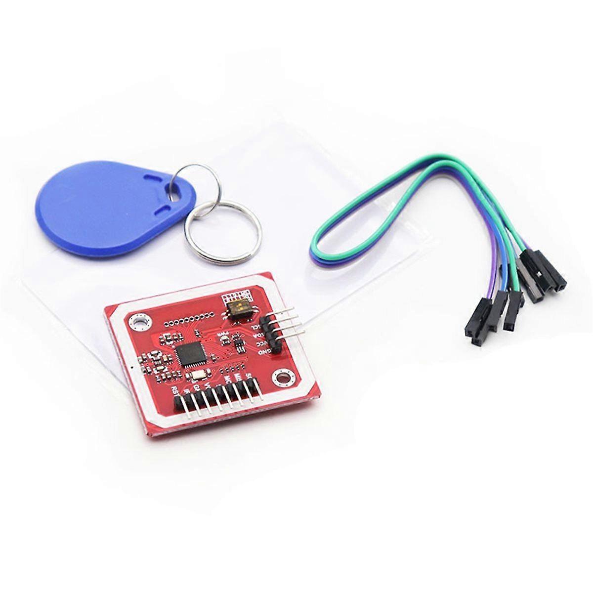 1Set PN532 NFC RFID Wireless Module V3 User Kits Read/Write Mode IC S50 Card PCB Attenna IIC SPI HS