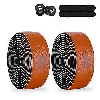 Ruban de guidon pour vélo de route WEST BIKING, antidérapant et antichoc, accessoire de vélo pour une meilleure adhérence et un confort accru, marron
