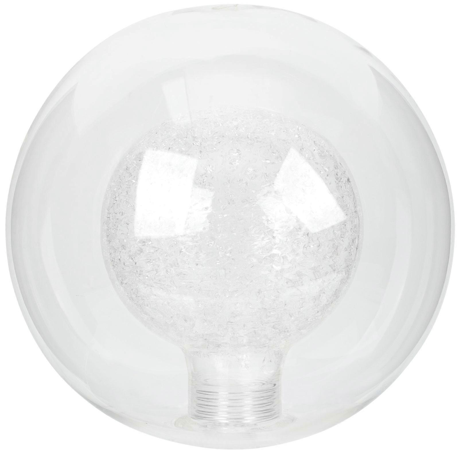 Double Layer Glass Lamp Shade for Chandelier Lighting Transparent