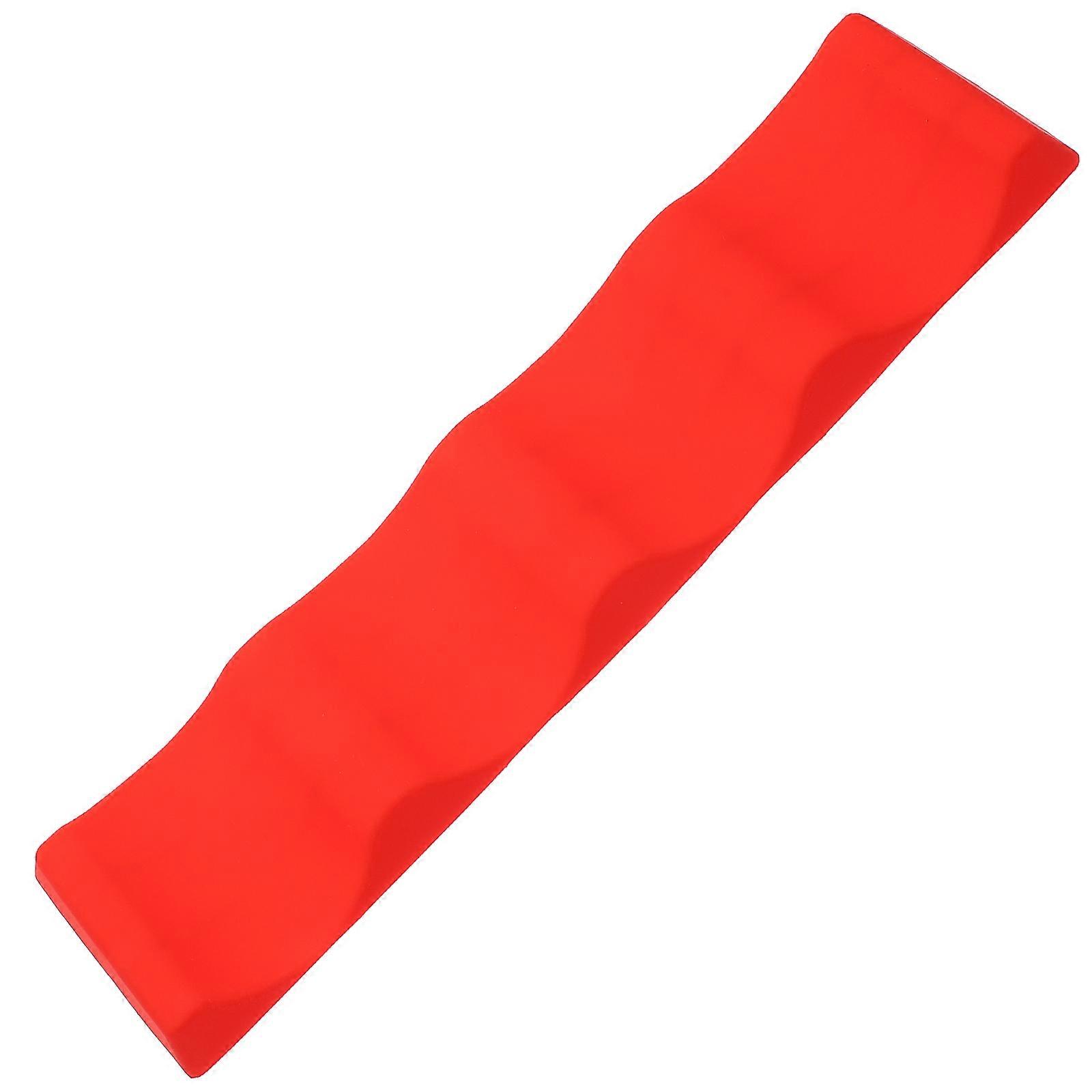 Portable Rack Silicone Stacker Creative Red Folding Storage For Party Bar Hotel Home Use 2Pcs