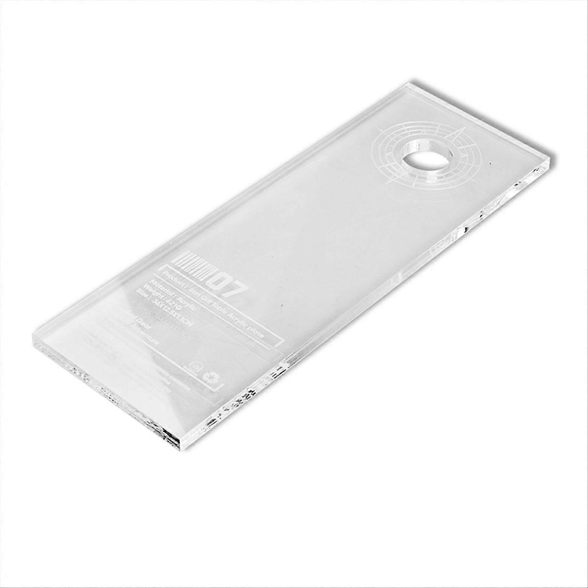 0.5 Unit Clear Acrylic Table Board for Light