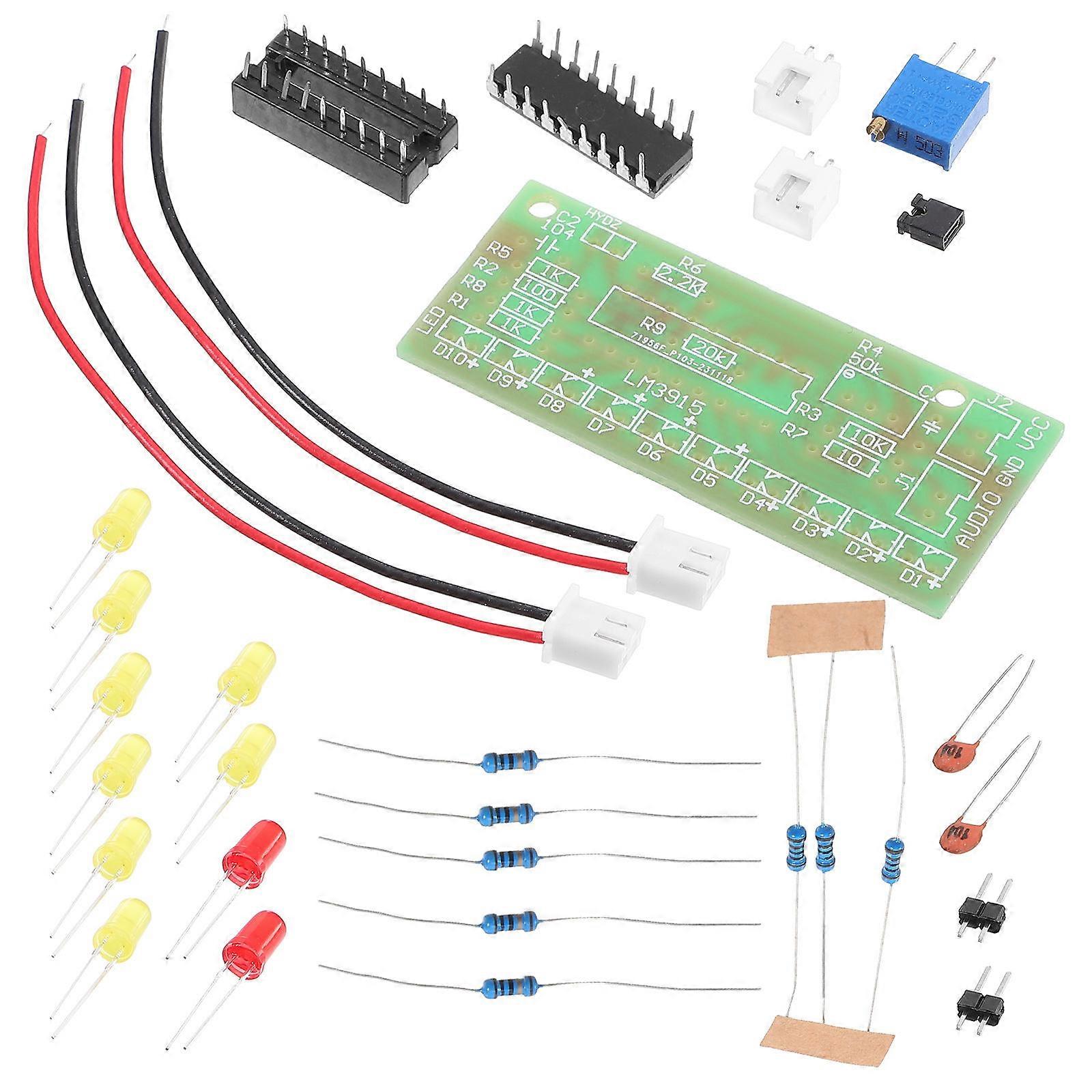 Audio Level Indicator DIY Kit 1Set for Soldering Plastic