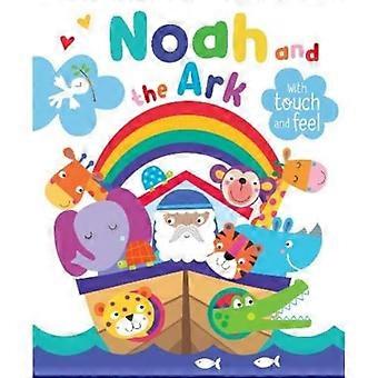 Noah og Arken med berøring og følelse [Brettbok]
