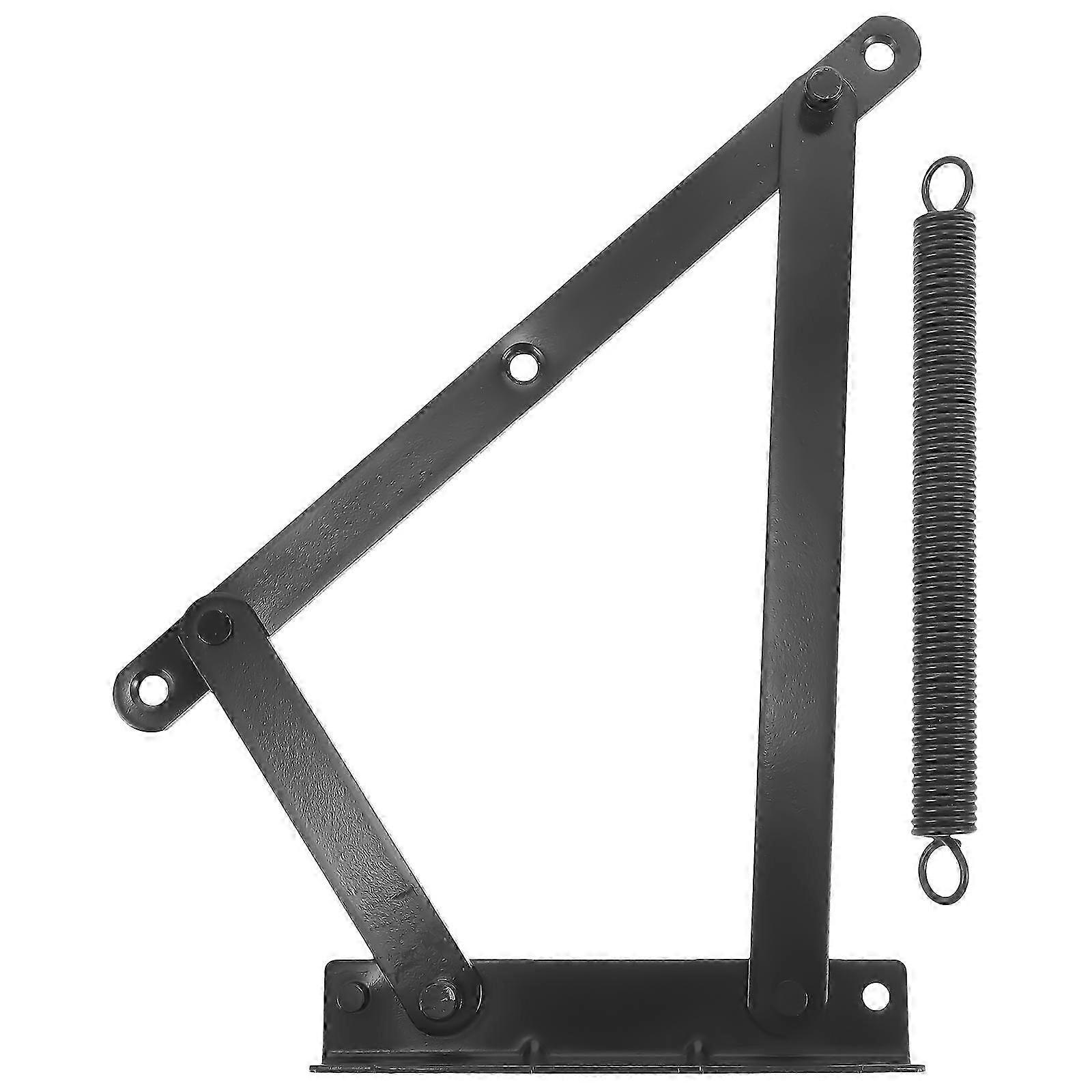 1 Set of Smart Triangular Foldable Lifting Bracket with Stainless Steel Spring Hinge for Folding Sof
