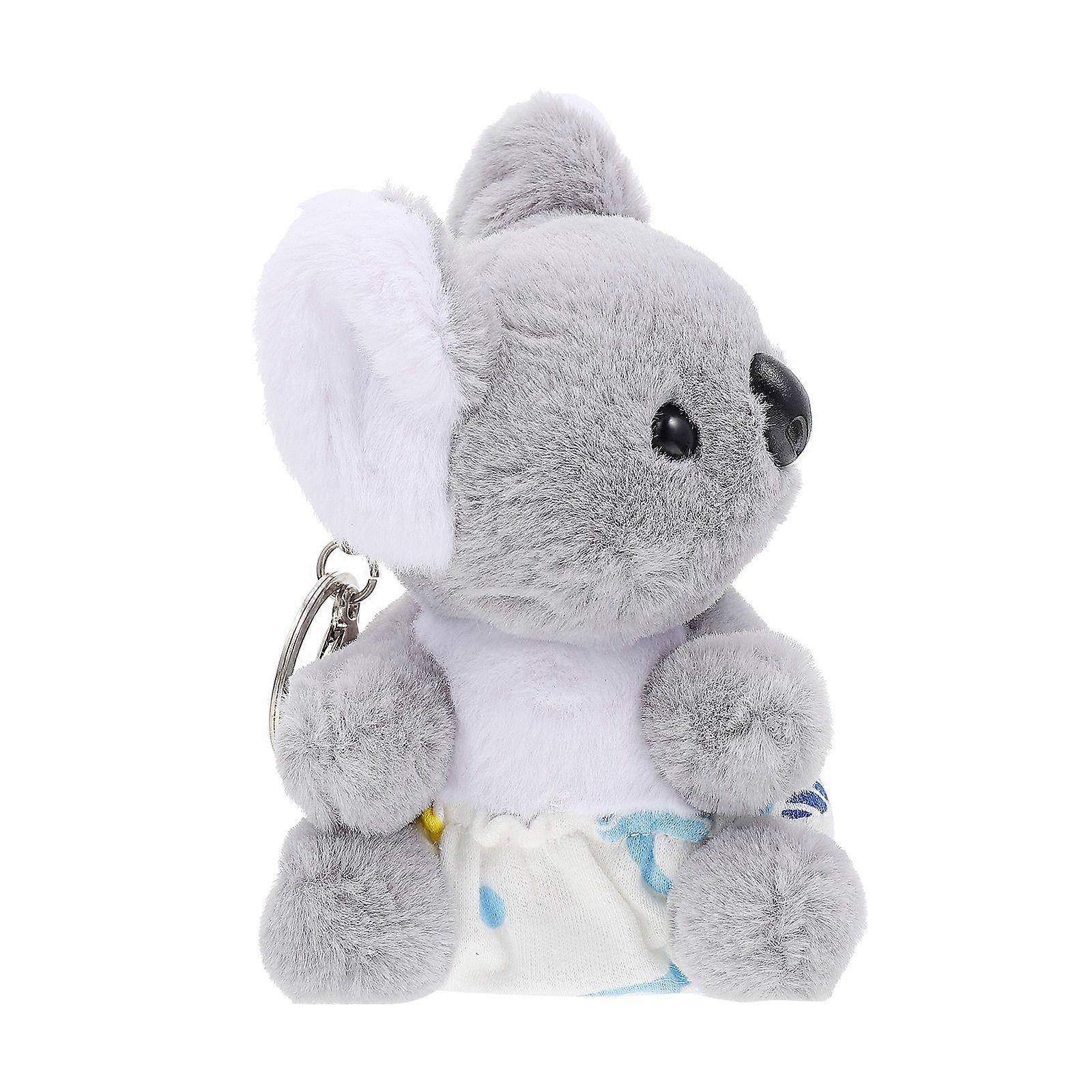 1Pc Creative Key Ring Koala Shape Pendant Chic Backpack Pendant Bag Decoration