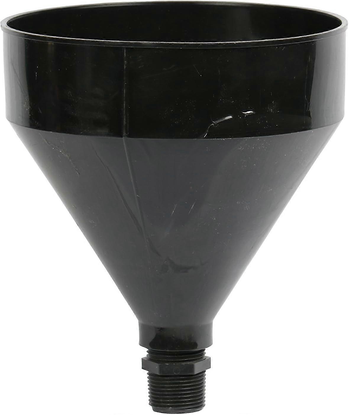 1" Thread Polyethylene Drum Funnel - 3 Quart Capacity, 1 Thread Clear