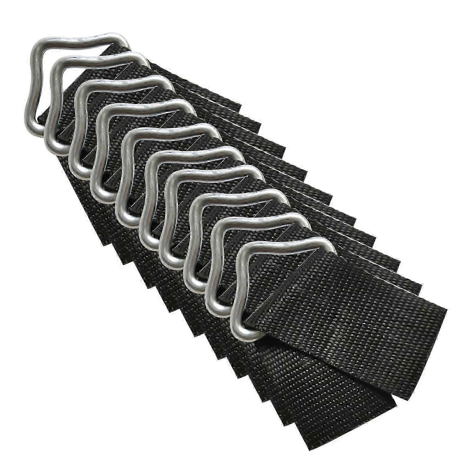 Trampoline Quick Connect Triangle Rings 10pcs High Strength V-Ring Spring Buckles