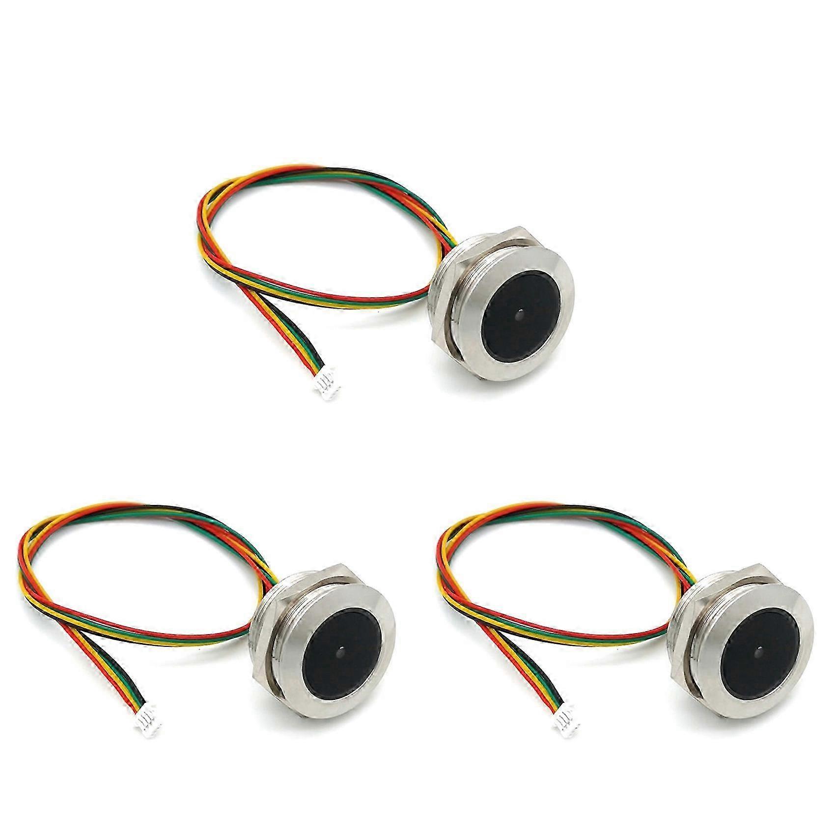 3X GM60 UART Stainless Steel Controlled Ring Indicator Light 1D/QR/2D Bar Code Scanner QR Code Barcode Scanner Module