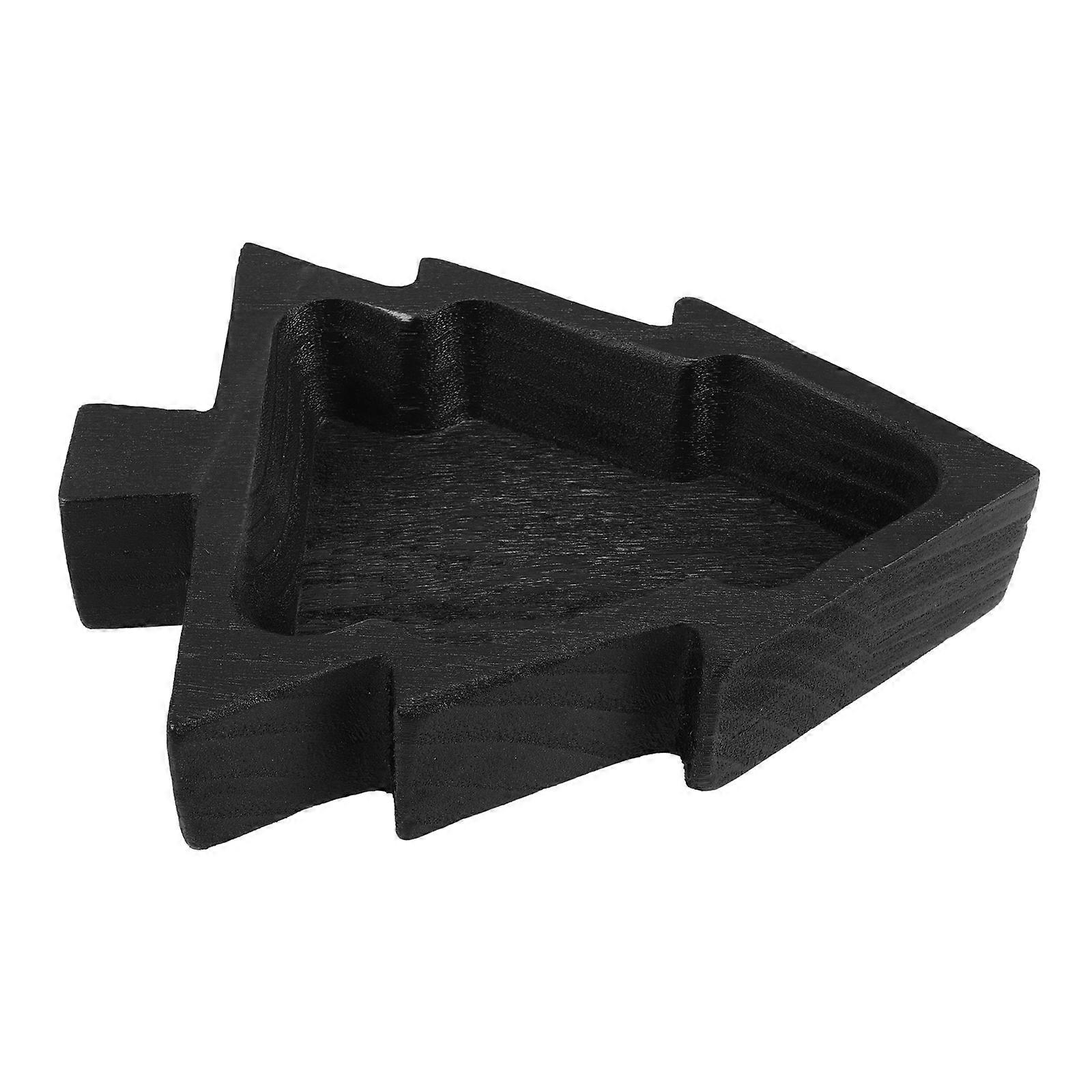 Christmas Tree Serving Plate for Storage with Snack Tray Design