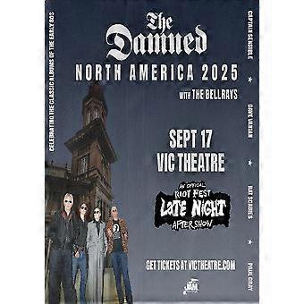 Rompecabezas de la gira de The Damned por Estados Unidos 2025, rompecabezas AY0374