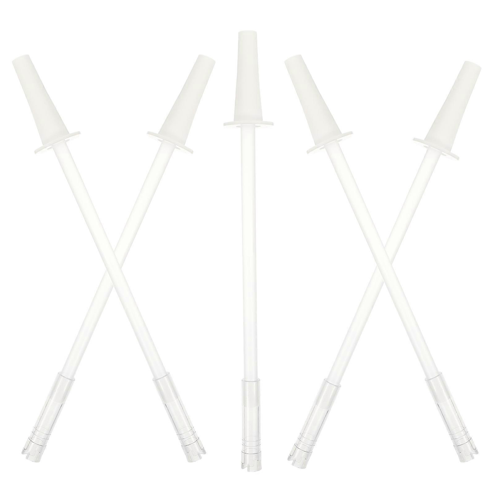 Multi-Function Smoothie Straw Pot-Bellied Cup Straw for Drinking Use 5Sets