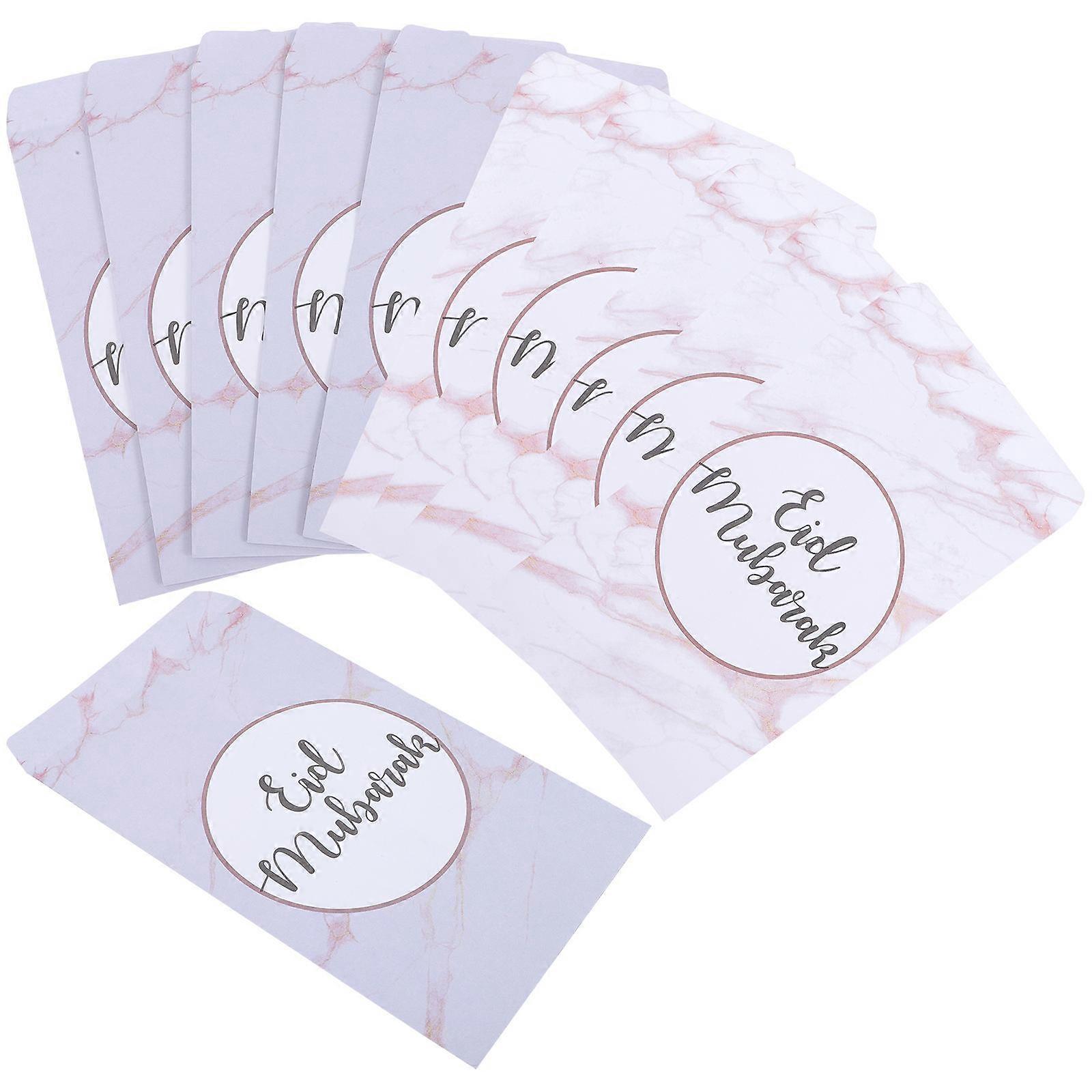Ramadan Colored Envelopes for Eid Mubarak Gift Use 50Pcs Paper Set