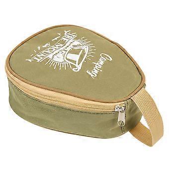 Sac de rangement pour bols de camping, grande capacité, imperméable, en tissu Oxford, pochette à couverts