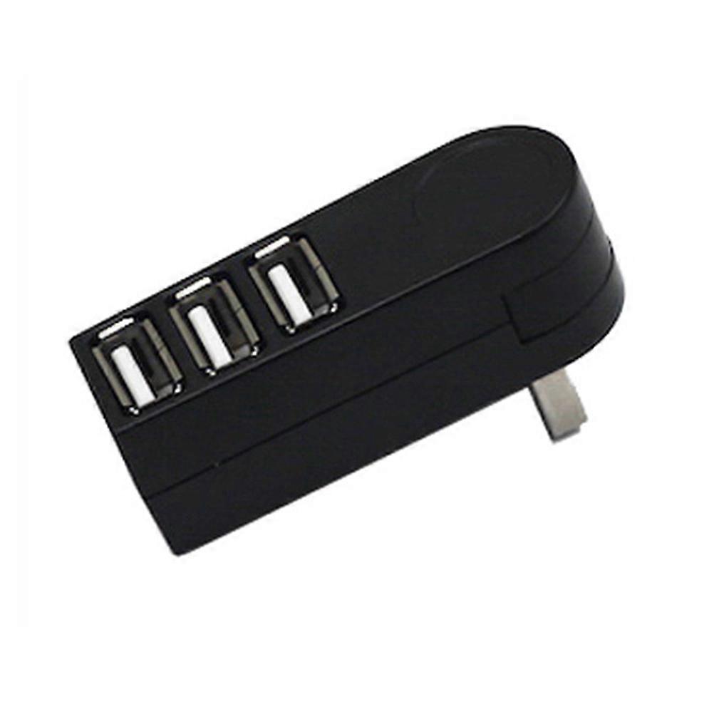 USB Splitter Compact USB 2.0 Hub for Connecting 3 Separate Devices