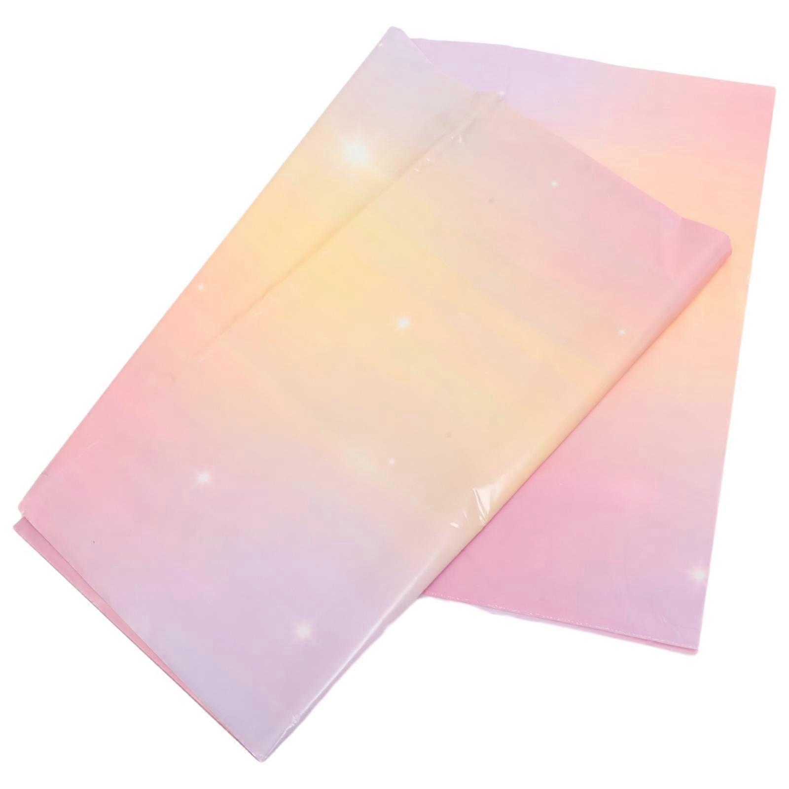 Rainbow Tablecloth Decorative Rectangular Tablecloth for Party Use