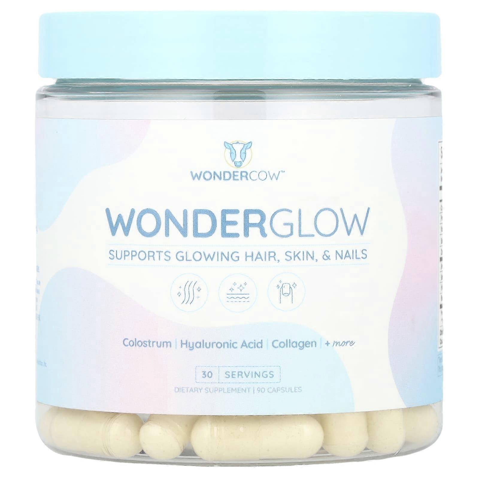 Wondercow, WonderGlow, 90 Capsules